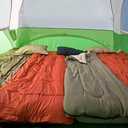 Coleman Evanston Tent with Screen Room Weatherproof Tent Sets Up in 15 Mins Included Rainfly & Carry Bag Made of PFAS-Free Materials, 6-Person, Pfas Free, Black