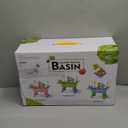 2026 Upgraded Toddler Sand Water Table Toy with Electric Water Pump, Kids Sand Water with Faucet/Play Food Accessories/Fishing Toy, Kitchen Play Sink Toys for Girl Boy Age 3+ (Blue)