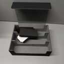 Trading Card Storage Box with 12 Dividers and 6 Foam Stoppers, Large Capacity Sturdy Leather Strong Magnetic Closure MTG Commander Deck Box, Case for TCG MTG Sport Card (Holds 1800+)