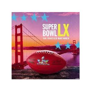 Super Bowl LX Napkins (small) 2Pack