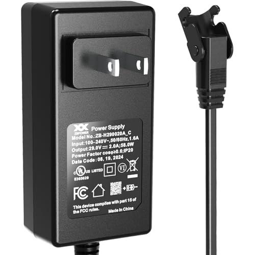 MineCtrl Recliner Power Supply, Model ZB-H290020A-C ZBPOWER AC/DC Switching Power Supply Transformer 29V 2A Adaptor for Power Recliner, Lift Chair and Adjustable Desk (Straight Connection)