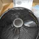 Lasko Pedestal Fan, Oscillating Fan for Bedroom with Adjustable Height and 3 Cooling Speeds, Portable, 18", Black, 1827