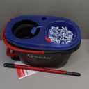 O-Cedar RinseClean Spin Mop & Bucket System | Clean with Clean Water | Removes 99% of Bacteria