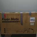 Floor Mats for Ford Explorer 2020-2025 2026 Accessories with Backrest Mat, All Weather TPE for Ford Explorer 6 Passenger Captain Chairs, Waterproof Explorer ST Accessories 2025 2024 2023 2022 2021