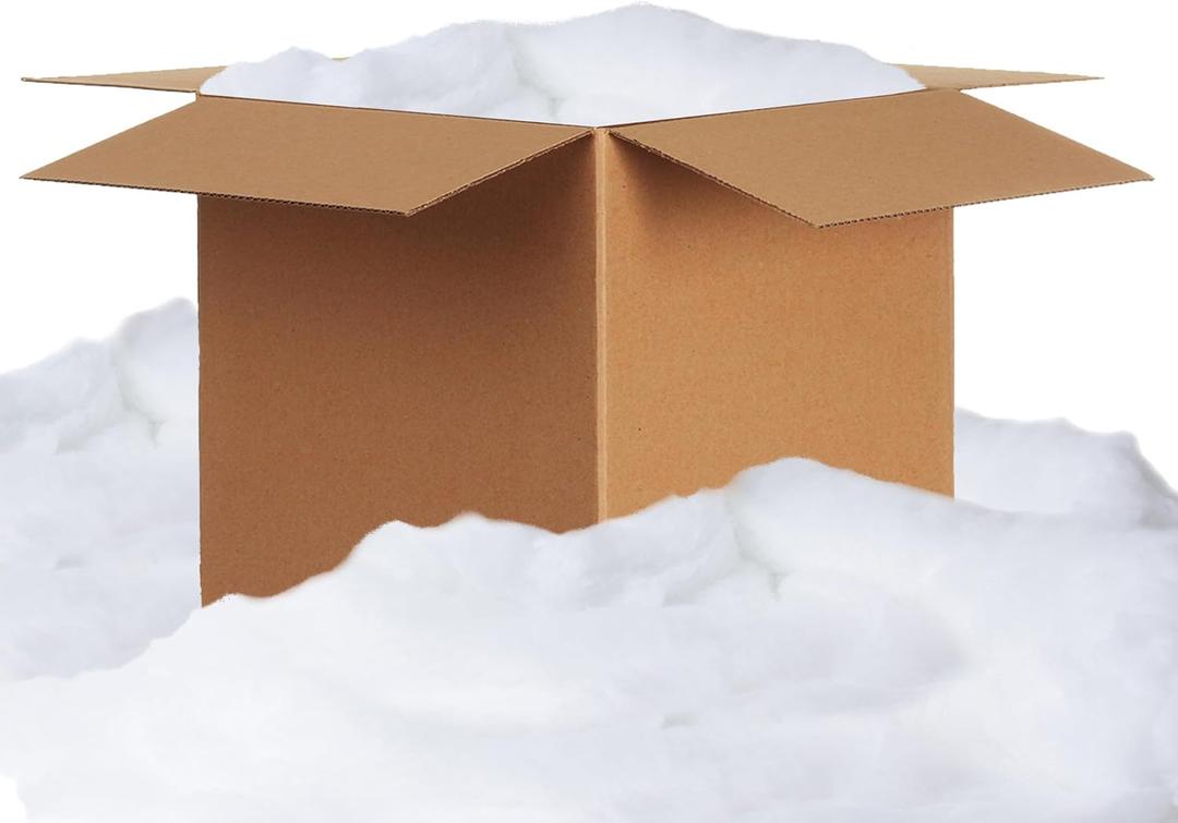 Fairfield The Original Poly-Fil, Premium Polyester Fiber Fill, Soft Pillow Filler, Stuffing for Stuffed Animals, Toys, Cloud Decorations, and More, Machine-Washable, 25-pound Box