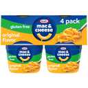 Kraft Gluten Free Original Mac & Cheese Macaroni and Cheese Dinner, 4 ct Pack, 1.9 oz Cups, 12 January 2026 
