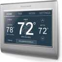 Honeywell Home RTH9585WF1004 Wi-Fi Smart Color Thermostat, 7 Day Programmable, Touch Screen, Energy Star, Alexa Ready, Gray