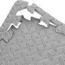 Performance Tool W88989 24-Inch X 24-Inch Protective Diamond Shape Anti-Fatigue Interlocking Floor Mat (24 Square Feet) , Grey