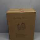 Sucolite Outdoor Wall Light Fixtures, Brown Exterior Waterproof Porch Lights Wall Lanterns, Vintage Outside Wall Sconces with Water Ripple Glass for House Front Door Garage, 2 Pack (Oil-Rubbed Bronze)