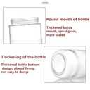 6 Pack Overnight Oats Containers with Lids 16oz Stackable Glass Meal Prep Containers with Airtight Lids Perfect for Overnight Oats, Chia Pudding, Salad Jars (Large-480ml)