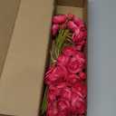 ASTRYAS Ranunculus Artificial Flower, 18Pcs Hot Pink Faux Silk Mini Ranunculus Flowers for DIY Bouquet, Bulk Fake Wedding Filler Flowers for Centerpiece Table Wedding Bridal Party Home Decor Cake