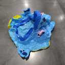 JOYIN Inflatable Shade Kiddie Pool,Whale Baby Pool Tent, Infant Swimming Pool for Kids （54" x 56" x 28"）,Blow Up Toddler Pool for Swim Party Toys Summer Water Beach Fun