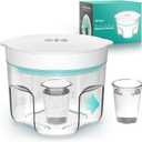 ISTOYO Upgraded Resin Bubble Remover, Remove 99% Bubble in 8 Minutes, 95kPa Vacuum Epoxy Resin Airless Machine for Epoxy Resin, UV Resin, Silicone Molds, Jewelry Making, DIY Crafts (White)