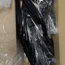 36Pcs Plastic Serving Utensils Set 9'' Large Disposable Serving Spoons Forks Tongs for Serving Food Heavy Duty Black Large Party Utensils Supplies for Buffet Restaurant Dinner Salad Noodles Soup