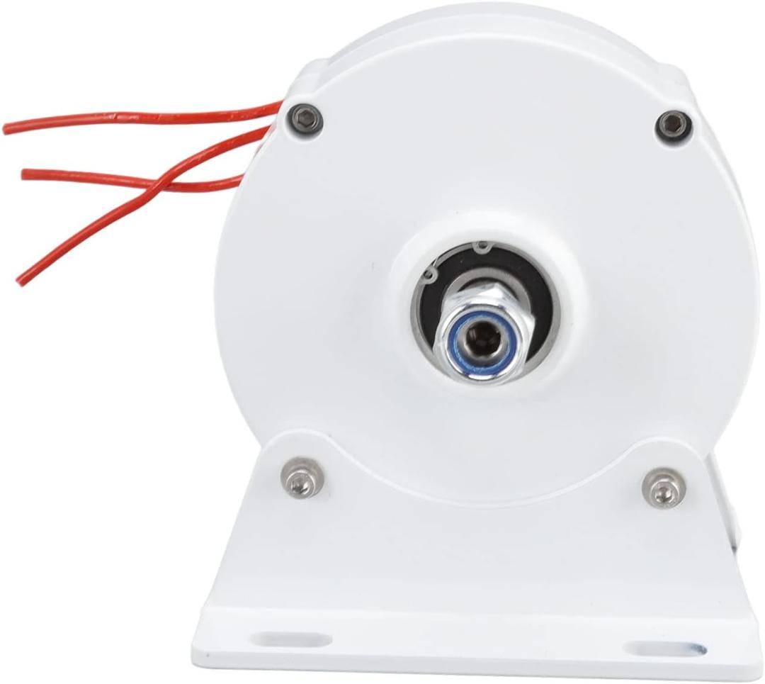 6000W Alternator, 750 RPM 12 Magnetic Poles Number Household Rare Earth Permanent Magnet 3 Phase Generator Electric Motor for Vertical Horizontal Wind