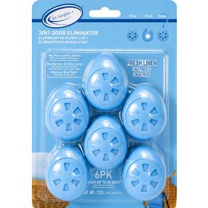 Air Jungles Odor Deodorizer Balls for Shoes Sneakers, Subtle Fresh Linen Scent, No Overpowering Natural Refresh for Gym Bag, Locker, Drawer Small Space