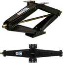 BAL 24008 LoPro SJ24 Scissor Jack  Low-Profile Stabilizer Jack for RVs & Trailers  24" Lift, 5,000 lb Capacity, Bolt-On or Weld-On Installation