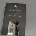 Andis TS-1 17235 Pro Foil Lithium Titanium Foil Shaver, Cord/Cordless, Smooth Shaving Cordless Shaver with Charger, Gray