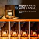 BAUSATZ Candle Warmer Lamp with Timer, Candle Warmer, Candle Warmers, Lamp Candle Warmer for Jar Candles, Birthday Gifts (Wooden)