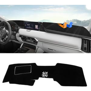 Autorder Dashboard Cover Mat for 2024 2025 2026 Mazda CX-90 CX90 Accessories Dash Cover Upgrade Velvet Dash Mat UV Rays Protector(with HUD)