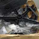 COMHOMA Office Chair with Flip-up Armrests Ergonomic Mesh with Lumbar Support Swivel Tilt Comfortable Study Computer Desk Task Chair