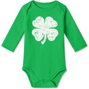 BesserBay Baby Easter Day 100% Cotton Bodysuit Newborn Outfit Bunny Outfit Long Sleeve Onesie 0-24 Months