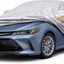 All-Weather Toyota Camry Car Cover Waterproof All Weather, Heavy Duty Car Tarp Custom Fit for 1996-2026 Toyota Camry LE, XLE, SE, XSE, Hybrid, V6, Nightshade, TRD
