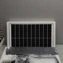 Gefolly SL-10000W Solar Street Lights Outdoor, Commercial Parking Lot Light Dusk to Dawn IP67 Waterproof 6500K Security Flood Lights Lamp for Yard, Road, Basketball Courts