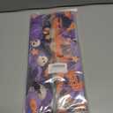 Fuutreo 68.9 ft Halloween Bulletin Board Border Decoration Happy Halloween Banner Pumpkin Ghost Skeleton Bat Wavy Curled Trim Bulletin Board Stickers for School Classroom Home Office Wall Party Decor