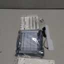 EZDIY-FAB Vertical GPU Mount with High-Speed PCIE 4.0 Riser Cable, ARGB Module, 115mm/4.52in Flexible Extension, 90 Degree Connector, Only Compatible to Full-Opened PCIe Slots-White-YIHPI344-3