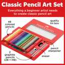 Faber-Castell Classic Colored Pencils Tin Set, 48 Vibrant Colors In Sturdy Metal Case | Spring Craft Supplies