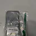 JJGoo Compatible with iPhone 17 Pro Max Case Clear Glitter, Sparkle Soft TPU Transparent Shockproof Women Girls Slim Bling Sparkly Bumper Cover Phone Cases, Black