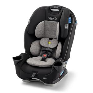 Graco Slimfit 3-in-1 Convertible Car Seat, Ultra-Space-Saving Design, Jarret, Suitable for Rear and Forward-Facing, Highback Booster Seat with 10-Position Headrest, Manufacture Date 06/13/2025