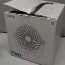 Gaiatop Desk Fan, 5-Inch Portable Electric Table Desktop Air Circulator Fans, Small but Powerful with 3 Speed 360 Adjustable Tilt for Cooling Home Dorm Office Bedroom Bathroom Kitchen, Pink