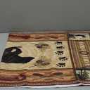 Rustic Lodge/Cabin Bear Area Rug, 4.6×1.19"