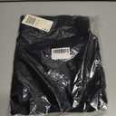 SANDY & SID 2025 Summer Womens Shorts Dressy Elastic Waist Pull On 5 Inch Inseam Pockets High Rise Stretchy Beach Casual Wear (Black, L)