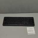 Wireless Keyboard and Mouse Combo, Full Size Silent Ergonomic Keyboard and Mouse, Long Battery Life, Optical Mouse, 2.4G Lag-Free Cordless Mice Keyboard for Computer, Mac, Laptop, PC, Windows