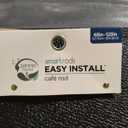 Curtain Rods for Windows 48 to 120 Inches, Adjustable Single Decorative Cafe Rod, Easy to Install Window Curtain Rod with Perfect Leveling and No Measuring, with Cage Finials, Black Decorative Finial