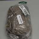 MakeMeChic Women's Plaid Mini Skirt Button Front Pleated A Line Flowy Elegant Houndstooth Skirts (Medium, Multicolor)