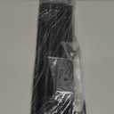 Curtain Rods 2 Pack 5/8 inch Black Curtain Rods for Windows 30 to 45 Inch with Brackets Easy to Install for Bedroom Living room Kitchen30", 45"