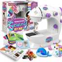 Sewing Machine for Beginners with Extension Table, Adjustable 2-Speed 2-Thread Mini Sewing Machine, Portable Electric Maquina de Coser with Foot Pedal, Perfect for DIY, Ideal Gift for Kids and Adults