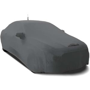 Coverking Custom Fit Exterior Car Cover Designed for Select Aston Martin V8 Vantage Model Vehicles: Satin Stretch Fabric, Gray