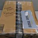 100L Laundry Hamper with Lid, Rolling Laundry Basket with Wheels, Large & Tall Dirty Clothes Hamper with Metal Frame and Removable Bag for Bedroom Aesthetic, Laundry Room, Bathroom, Dorm-Black (26GAL)