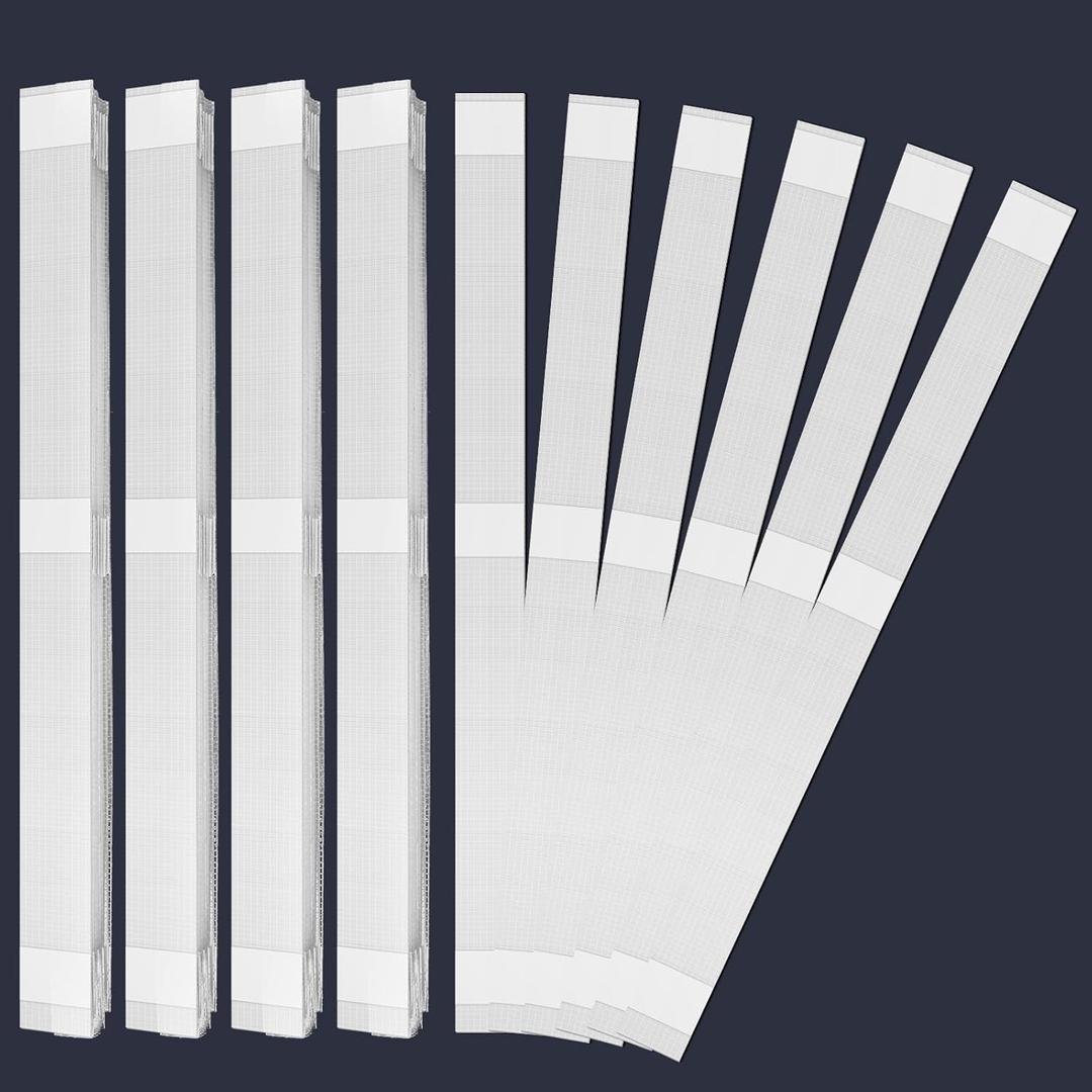 Outus 50 Pcs Glue Strips with Mesh Backing Binding Tape Book Repair Tape for Albums Pictures Files Book Binding (25 mm)