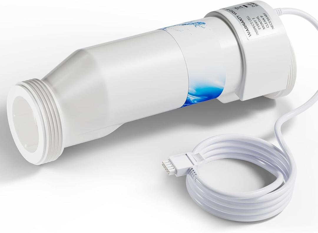 T9 Salt Cell for Pool Compatible with Hayward Chlorinator Turbo Cell T9 Replacement - Salt Water Chlorinator with Adequate Chlorine Gas for Pool Up to 25,000 Gallons