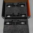 A-Premium Fuel Injectors 10 Pcs Compatible with Ford F-250 Super Duty, F-350 Super Duty, F-450 Super Duty, F-550 Super Duty, E-350 Club Wagon, E-450 Super Duty, E-550 Econoline Super Duty, Excursion