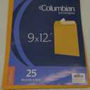 Columbian 9 x 12 Catalog Envelopes with Self Seal Closure, 28 lb Brown Kraft, for Mailing Flat Letter Size Documents or Photos, 100 Per Box (COLO341)