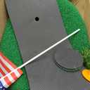 Floating Golf Green for Pool, Various Sizes (35"x24"/47"x35"/63"x47") to Suit Your Needs, Floating Chipping Green-Ideal for 2-4 Golfers Competing and Improving Skills in Outdoor and Pool Games