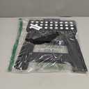 Utopia Home Folding Step Stool with Handle - (Pack of 1) Anti-Slip Foot Stool with 9 Inch Height - Holds Up to 300 lbs - Sturdy Plastic Foldable Step Stool for Kitchen, Bathroom & Living Room (Black)