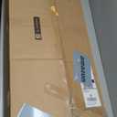 Changing Table, 6-Drawer Baby Dresser with Changing Table top,Waterproof Diaper Changing Station & Pad, 2 Height-Adjustable Open Storage Shelves, Mobile Nursery Organizer, Black